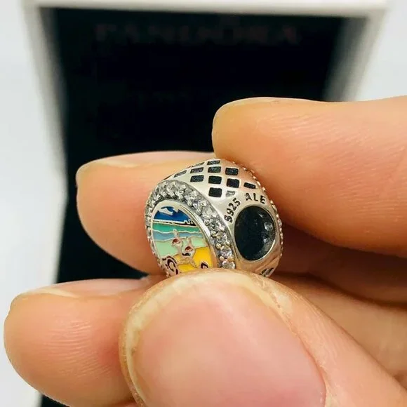 ✨🔥Pandora Curacao Caribbean Exclusive sterling Charm - Picture 2 of 4